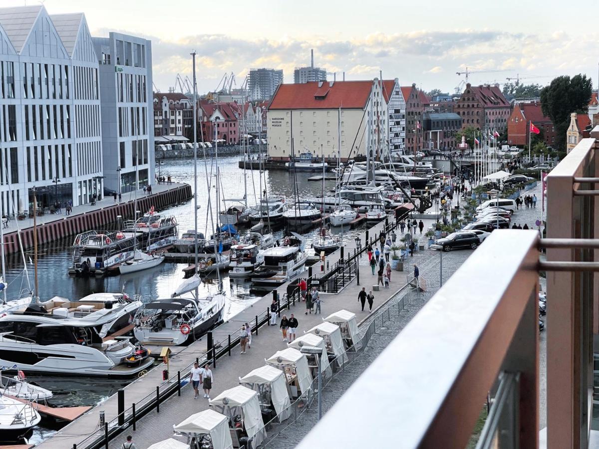 Waterlane W Oknami Na Rzeke - Marina View - Comfy Apartments Gdansk Luaran gambar