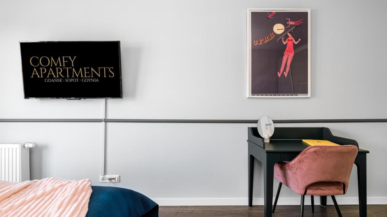 Waterlane W Oknami Na Rzeke - Marina View - Comfy Apartments Gdansk Luaran gambar